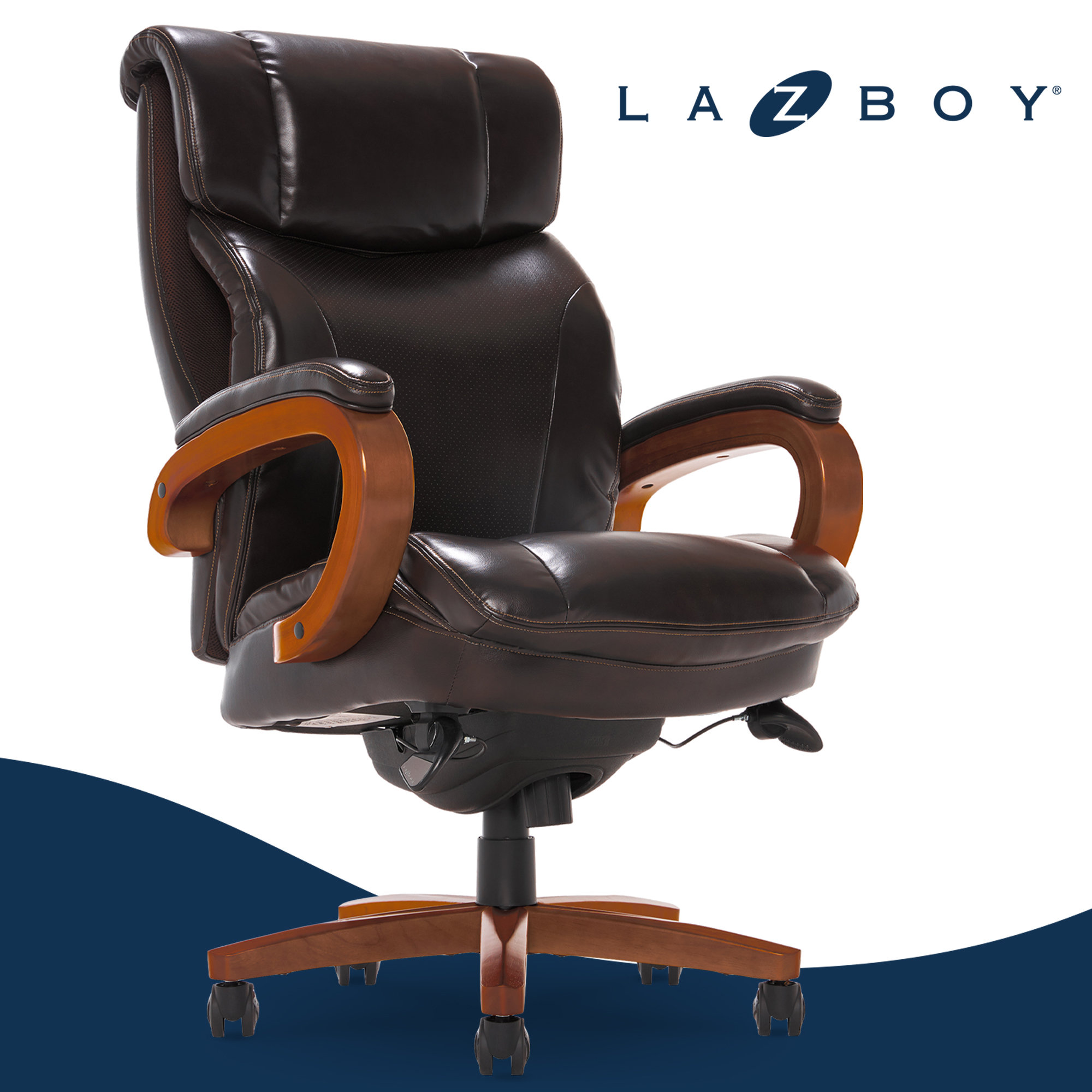 パーツ CEO La-Z-Boy Big and Tall Trafford Executive Office Chair with
